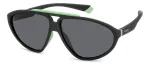 POLAROID PLD2151S3OLG2 Unisex Square Sunglasses Havana 62/18/140 mm