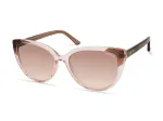 Kenneth Cole Women's Sunglasses KC2979-5545F Havana Square Frame Brown Gradient Lens 55mm