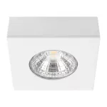 SYNERGY21 Helios LED Recessed Ceiling Spot Square White with Surface-Mount Frame (S21-LED-ME016)