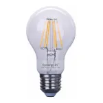 SYNERGY21 LED Retrofit E27 A60 lemputė, permatoma, 10W, &scaron;iltai balta, reguliuojamo ry&scaron;kumo