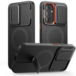 TECH-PROTECT Kevlar Aura MagSafe Case, Samsung Galaxy A57, juoda/oranžinė
