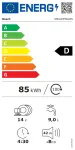 Bosch SMU4HMW02S | Įmontuojama indaplovė | 60 cm | 14 komplektų | 6 programos | Energijos klasė D | Ekranas | AquaStop | Balta