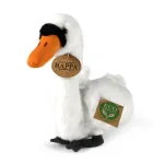Rappa Eco-Friendly Realistic Swan Plush Toy 20 cm White