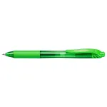Pentel EnerGel X ra&scaron;iklis, gelinis, i&scaron;traukiamas, laimo spalvos, 0,7 mm, vidutinis antgalis, tinka de&scaron;iniarankiams ir kairiarankiams