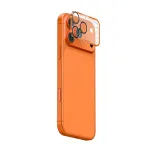 Skinarma Magma Full Matte Camera Lens Protector, skirta Apple iPhone 17 Pro &ndash; Oranžinė