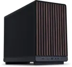 Korpusas Lian Li A3-mATX Micro Tower &mdash; Micro-ITX/Micro-ATX, Wood & Black, palaiko ATX/SFX/SFX-L maitinimo &scaron;altinius