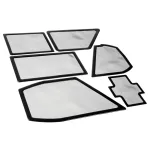 Dulkių filtras DEMCiflex 0476, skirtas NZXT Phantom 530, juodas, 6 vnt. pakuotė