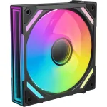 ALPENF&Ouml;HN Wing Boost 4 120mm ARGB PWM korpuso ventiliatorius - juodas