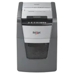 Rexel Optimum AutoFeed+ 100X popieriaus naikintuvas, P-4 kryžminis 4x28 mm, 100 lapų, 34 l talpa