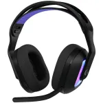 Logitech G G522 LIGHTSPEED belaidės ausinės žaidimams su LIGHTSYNC RGB ap&scaron;vietimu, mikrofonu ir pažangia sinchronizuota audio technologija, triguba jungtis