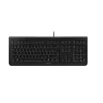 CHERRY KC 6000 SLIM juoda laidinė klaviatūra, prancūzi&scaron;kas AZERTY i&scaron;dėstymas, USB