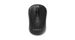 Gembird MUSW2-4B-01 belaidė pelė su dvigubu ry&scaron;iu (2.4 GHz + Bluetooth 5.0), 1600 DPI optinis jutiklis, 4 mygtukai, ambidekstrinė, juoda