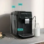 Siemens EQ500 iAroma TP553E07 pilnai automatinis espreso aparatas, pianino juodos spalvos