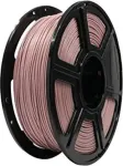 FlashForge PLA 1,75 mm matinės pilkai rožinės spalvos 3D spausdinimo filamentas, 1 kg