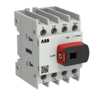 ABB OTOT40G1-4BSN1Plus 40A 4 polių apkrovos atjungiklis, priekinis valdymas, DIN bėgelio montavimas