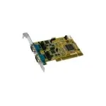 EXSYS EX-42042-IS 2 prievadų universalus PCI serijinis RS-232/422/485 kombinuotas adapteris su 16C950 UART, 128 baitų FIFO, optine izoliacija ir apsauga nuo vir&scaron;įtampių