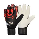 Nike Match vartininko pir&scaron;tinės juodos/raudonos 9 dydis