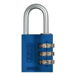 ABUS 145/30 aliuminis kodinis spynastis, 3 skaitmenų, mėlynas