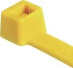 HellermannTyton T30R geltonas kabelių rai&scaron;tis 150 x 3,6 mm, PA66, 100 vnt. (116-01814)