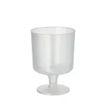 PAPSTAR Daugkartinė raudonojo vyno taurė PP, 0,2 L, permatoma, 10 vnt. pakelis, polipropilenas, skersmuo: 72 mm, auk&scaron;tis: 100 mm - 1 vnt. (89728)