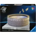 3D dėlionė Ravensburger Iconics Colosseum Roma &ndash; 216 dalių, su LED &scaron;viesa