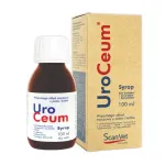 Scanvet Uroceum 100 ml oralinis skystis &scaron;lapimo takų papildas &scaron;unims ir katėms