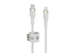 Belkin BOOST CHARGE - Lightning-Kabel - 24 pin USB-C m&auml;nnlich zu Lightning m&auml;nnlich - 2 m - wei&szlig; - f&uuml;r Apple iPad/iPhone/iPod (Lightning)