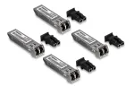 TRENDnet TEG-MGBSX/4 SFP (Mini-GBIC) siųstuvas-imtuvas, LC daugiamodis, iki 550 m, 850 nm, TAA atitikimas (4 vnt. paketas)