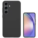 4smarts Silicone Case Cupertino 541337 juodas silikoninis dėklas telefonui Samsung Galaxy A56
