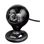 Hama 00053950 Spy Protect HD internetinė kamera, 1,3 MP, 1280 x 720, 30 kadr./s, vidinis mikrofonas, USB 2.0, juoda