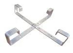 Extralink kabelių valdymo stovas, 450 x 450 x 70 mm