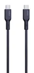 AUKEY USB įkrovimo laidas - 1x USB Type-C į 1x USB Type-C - PD 100W 5A - 1m Juodas (Silikonas)