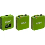 R&Oslash;DE Wireless GO III Green - belaidė mikrofonų sistema (žalia)