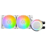 MSI MAG Coreliquid E240 WHITE procesoriaus skysčinis au&scaron;inimo rinkinys 120 mm