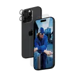 PanzerGlass &reg; 2-in-1 rinkinys iPhone 16 Pro, Apple, Apple - iPhone 16 Pro, sausas klijavimas, atsparus įbrėžimams, atsparus smūgiams, permatomas, 1 vnt.