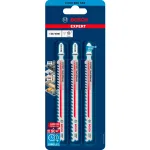 Bosch Expert 2608900560 pjūklo geležtė su karbido antgaliais, 3 vnt.