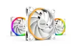 be quiet! Light Wings White 140mm PWM high-speed Triple-Pack | 14 cm ventiliatoriai (3 vnt.)