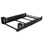 StarTech.com 3U fiksuotos 19 colių reguliuojamo gylio universalios serverio stovo bėgelės