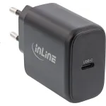 InLine USB PD maitinimo blokas, GaN įkroviklis, vienas USB-C, Power Delivery, 65W
