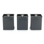 Sandėliavimo indų rinkinys Salter BW124591EU7, 3 vnt., sandarūs, plastikiniai