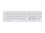 Apple Magic Keyboard MXK73D/A Universal USB + Bluetooth QWERTZ Voki&scaron;kas Baltas