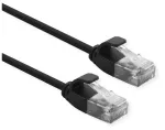 Tinklo kabelis ROLINE 21.15.3951 Juoda 0,3 m Cat6a U/UTP