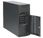 Serverio korpusas Supermicro SuperChassis 733TQ-668B Midi Tower juodas