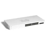 Tinklo jungiklis Cisco CBS220-24T-4X &ndash; valdomas L2, 24x Gigabit (10/100/1000) RJ-45, 4x 10G SFP+