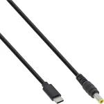 InLine USB-C į ASUS/Lenovo ne&scaron;iojamojo kompiuterio (apvalus) įkrovimo laidas, 2 m