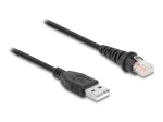 DeLOCK RJ50 į USB 2.0 Type-A brūk&scaron;ninių kodų skaitytuvo laidas 2 m