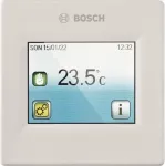 Patalpų temperatūros reguliatorius Bosch C-IR 20 (modelis 7738343177) &ndash; sieninis termostatas &scaron;ildymo sistemoms