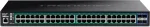 TRENDnet TPE-3524S &ndash; Switch, 52 prievadai, Web, L2+, Smart, 48 x 10/100/1000 (PoE+) + 4 x 10 Gigabit SFP+, stalinis / montuojamas į stelažą, PoE+ (410 W), atitinka TAA