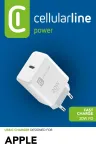 Cellularline USB-C įkroviklis 20W &ndash; iPhone 8 ir vėlesniems modeliams