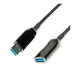 ROLINE USB3.2 Gen1 Aktyvus AOC laidas ST/ST 10m
